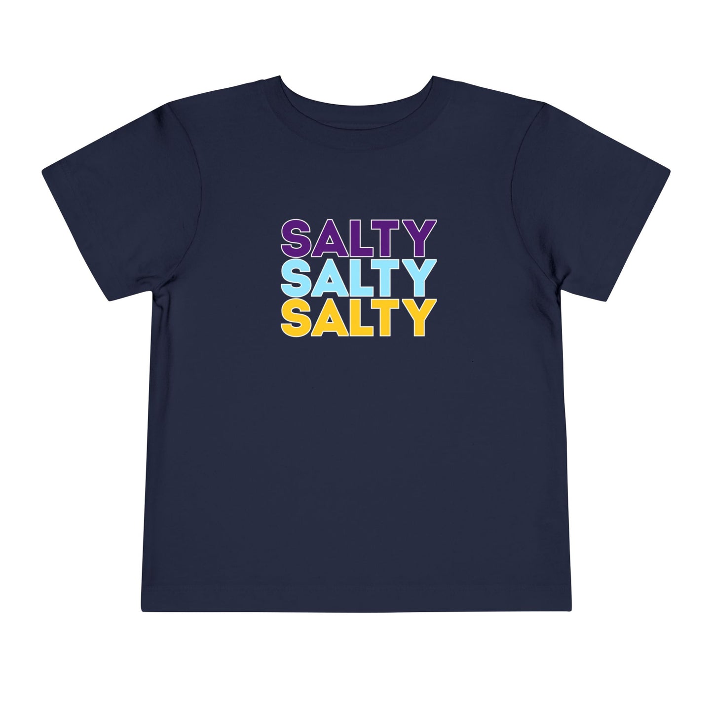 Salty Lil' Stinker - Unisex Toddler/Kid - Front & Back Print on Light & Dark Tees👕