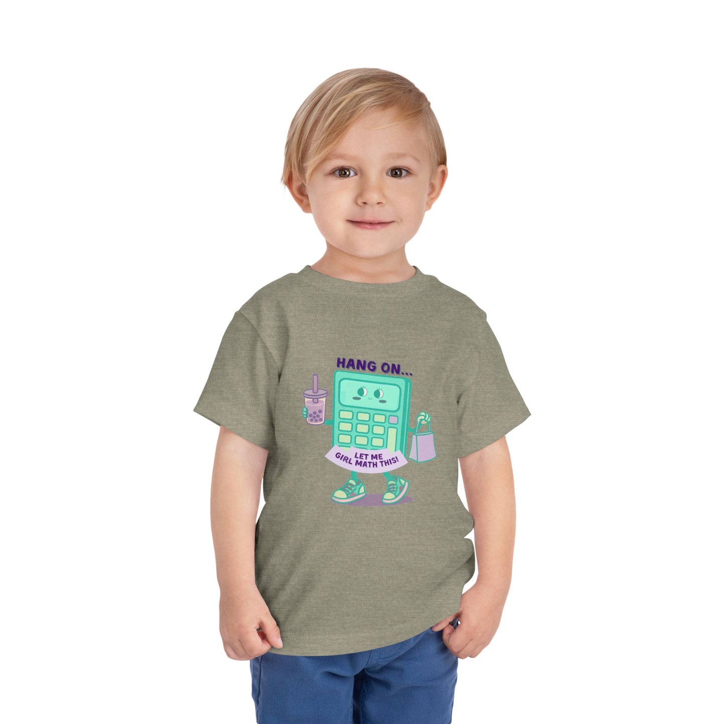 Girl Math - Unisex Toddler/Kid - Front Print on Light & Dark Tees ๐