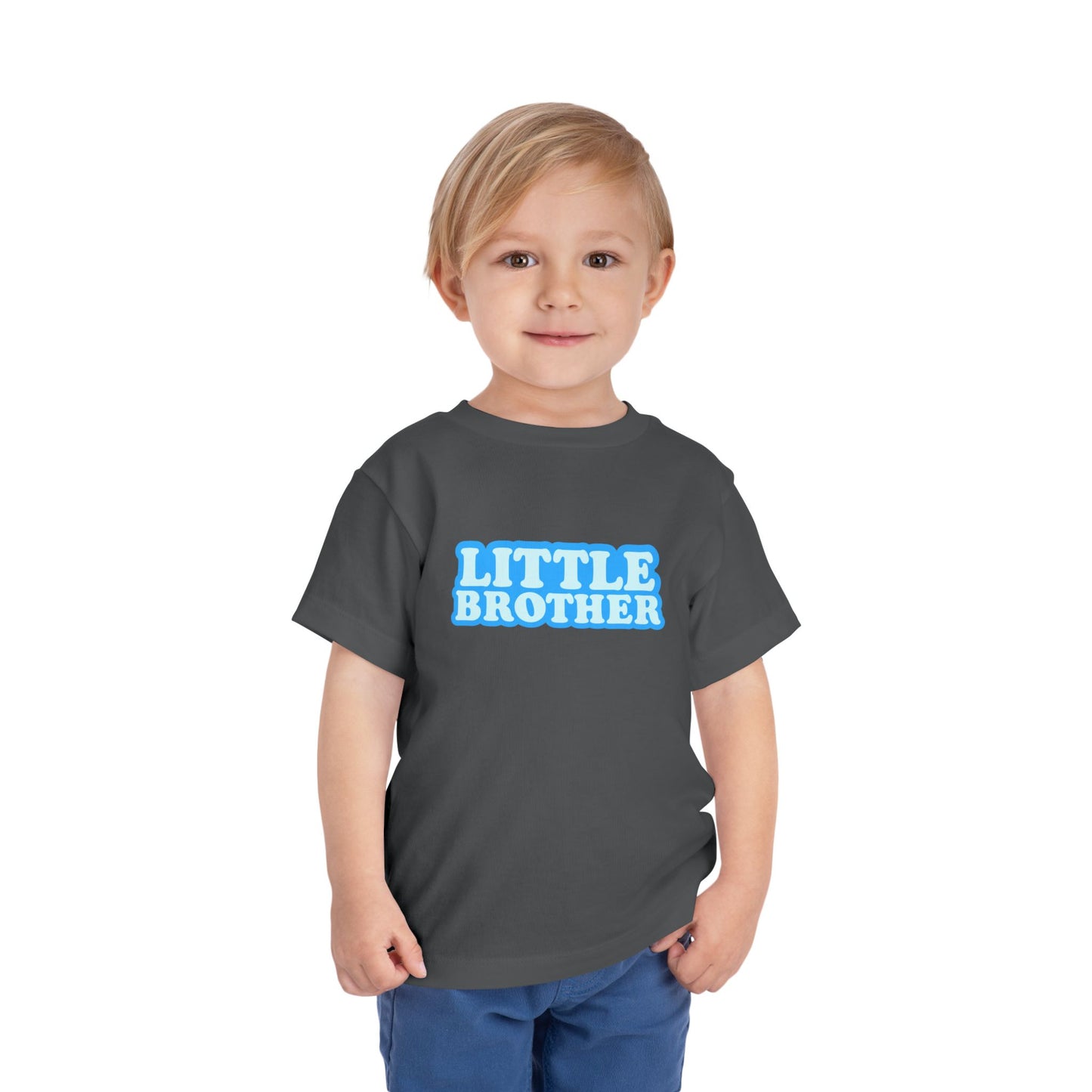 Little Brother - Unisex Toddler/Kid - Front Print on Light & Dark Tees 👕