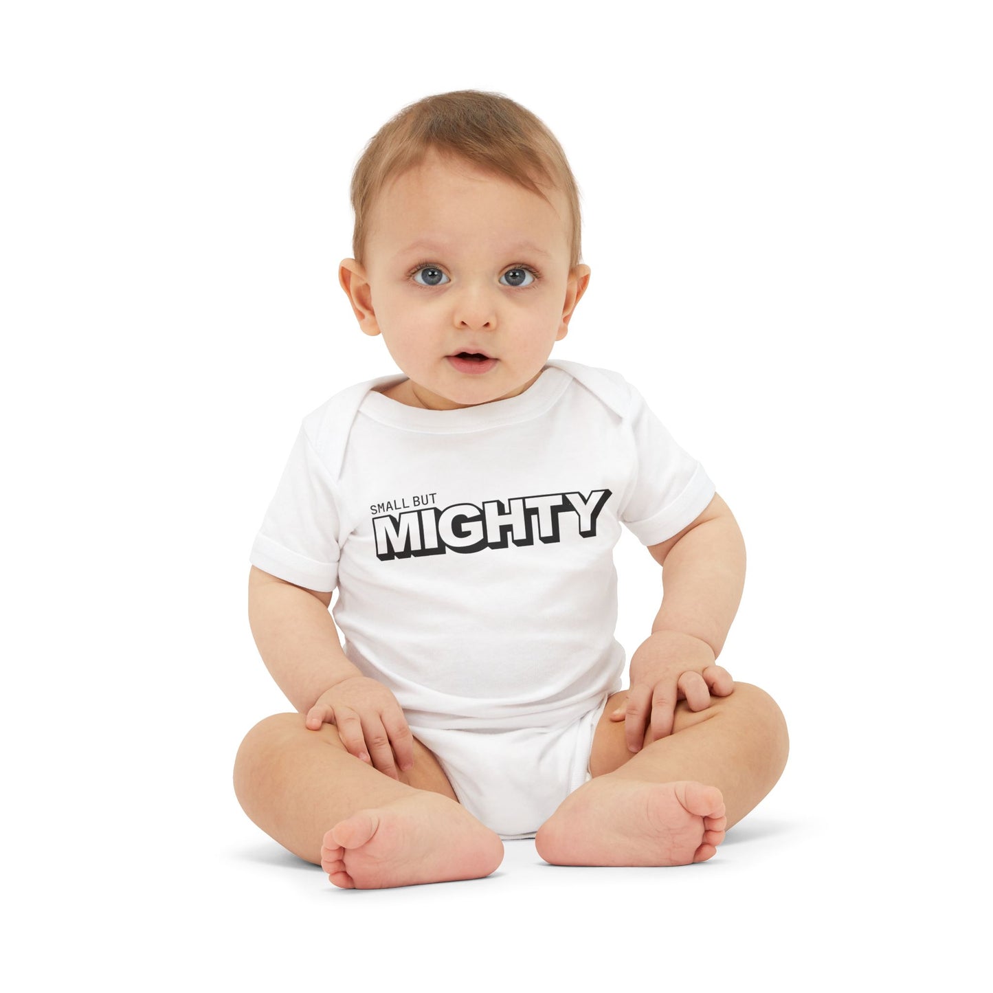Small But Mighty - Unisex Baby - on Light & Dark Onsies👕
