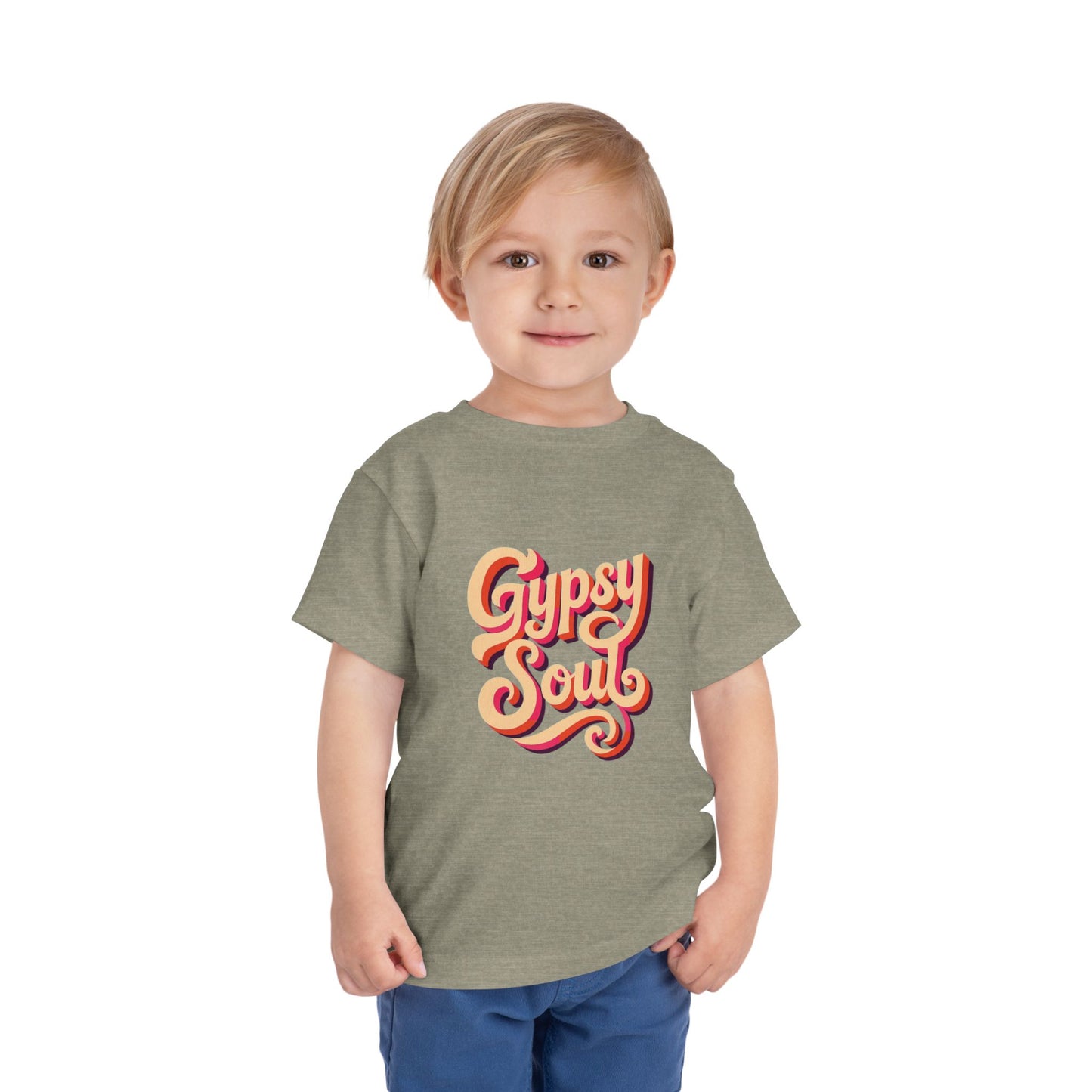 Gypsy Soul - Toddler Unisex - Front Print on Light & Dark Tees👕