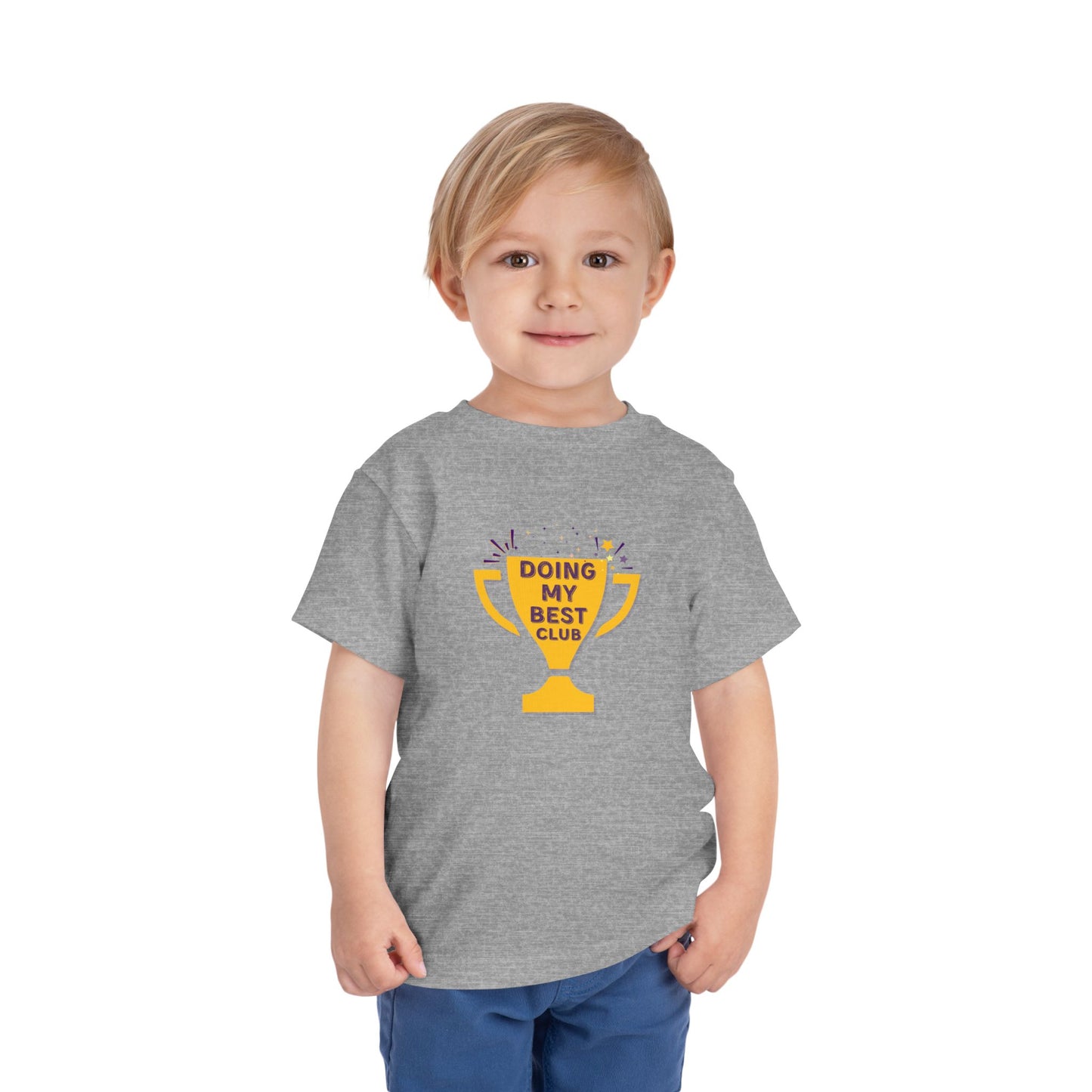 Doing My Best - Unisex Toddler/Kid - Front Print on Light & Dark Tees👕