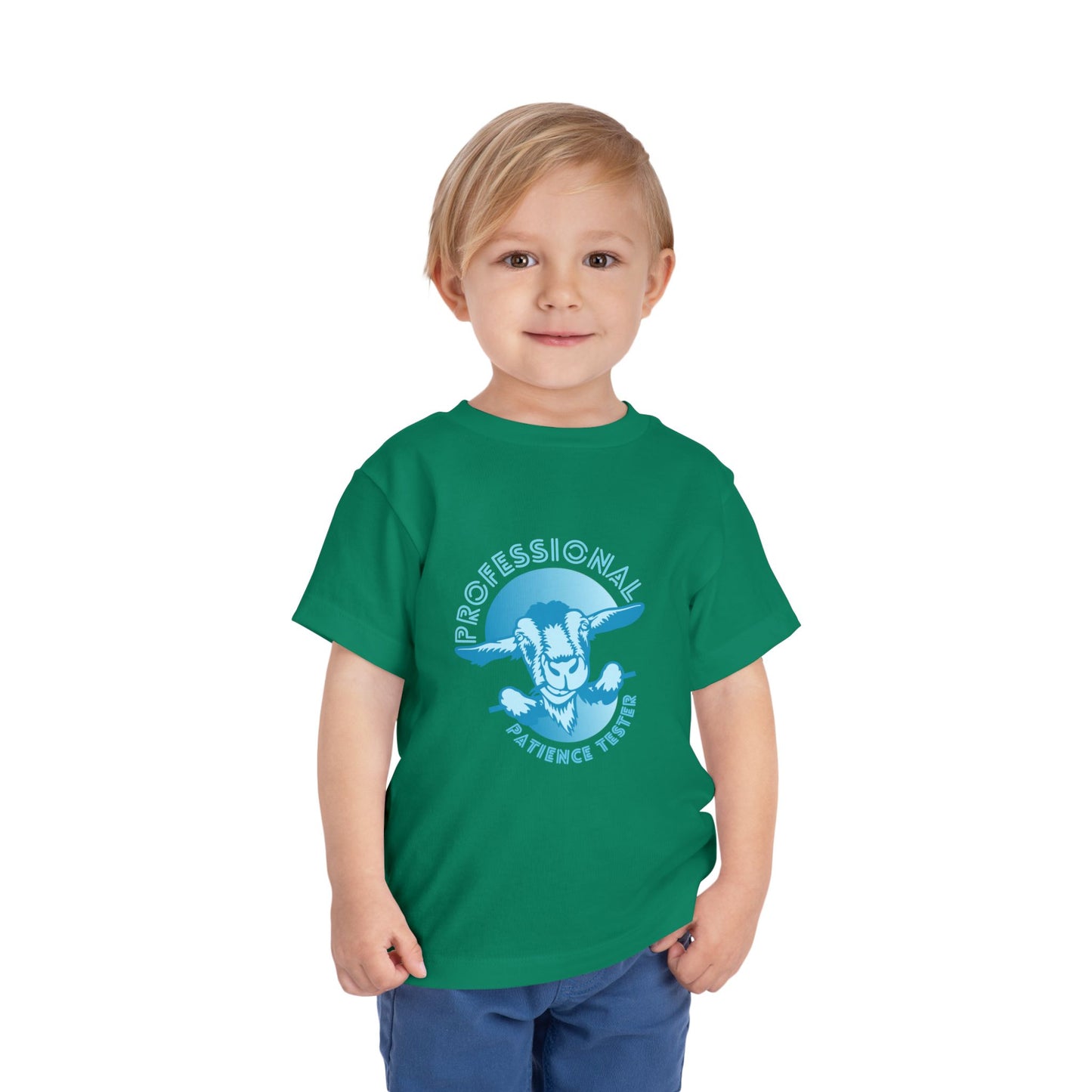 Patience Tester - Toddler Unisex - Front Print on Light & Dark Tees👕