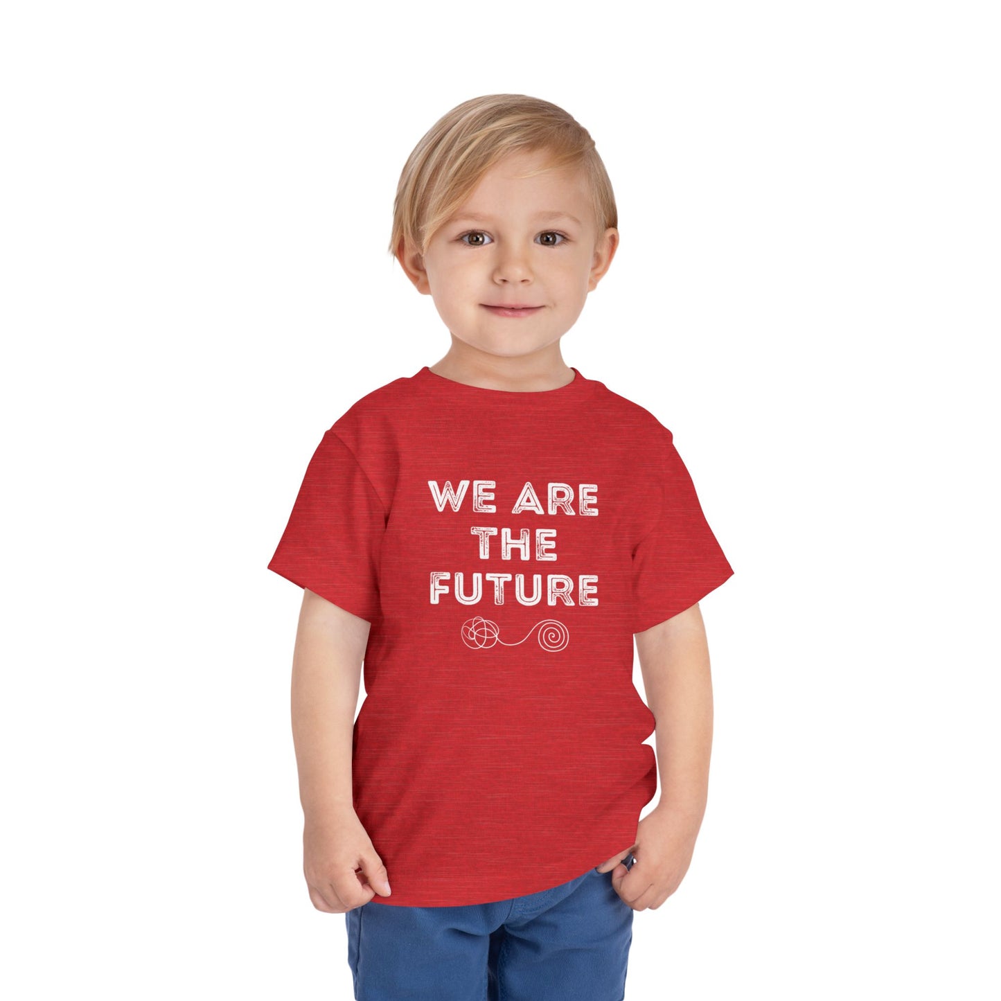 We Are The Future - Unisex Toddler/Kid - Front Print on Light & Dark Tees👕
