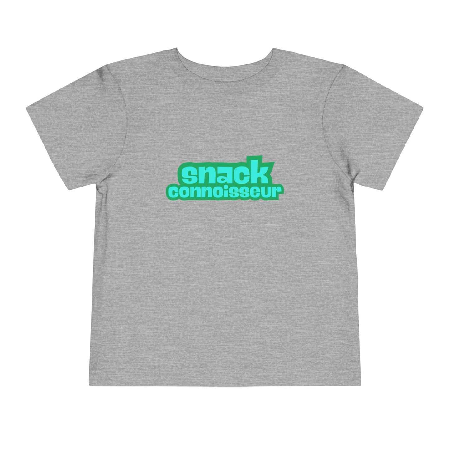 Snack Connoisseur - Unisex Toddler/Kid - Front Print on Light & Dark Tees 👕