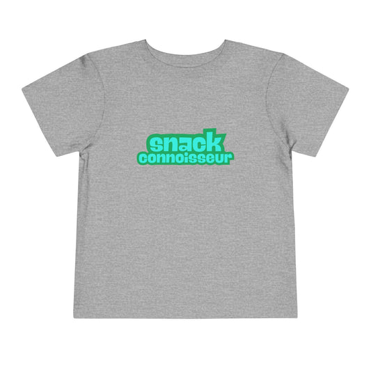 Snack Connoisseur - Unisex Toddler/Kid - Front Print on Light & Dark Tees 👕