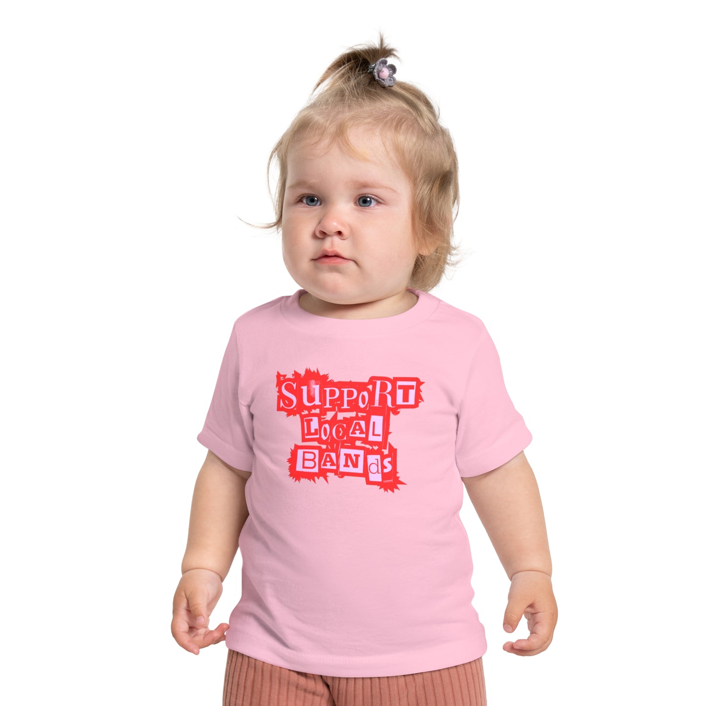 Rustic Support Local Bands - Unisex Baby/Toddler - on Light & Dark Tees👕