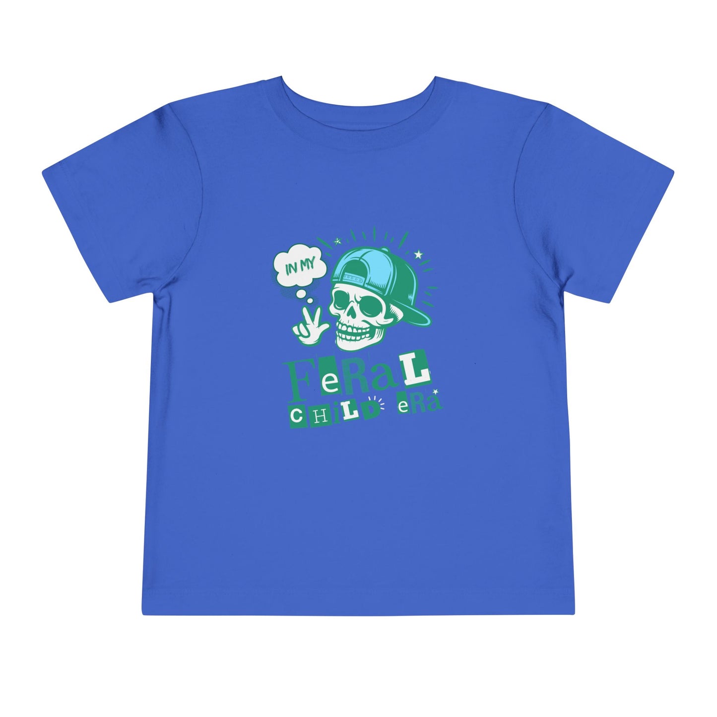 Feral Child - Unisex Toddler/Kid - Front Print on Light & Dark Tees 👕