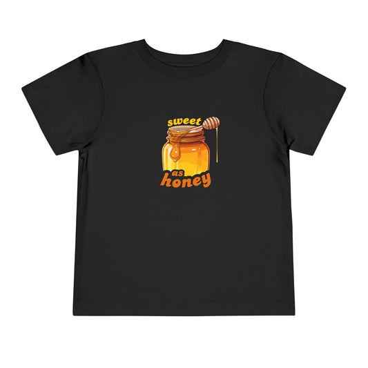 Sweet As Honey - Unisex Toddler/Kid - Front Print on Light & Dark Tees👕