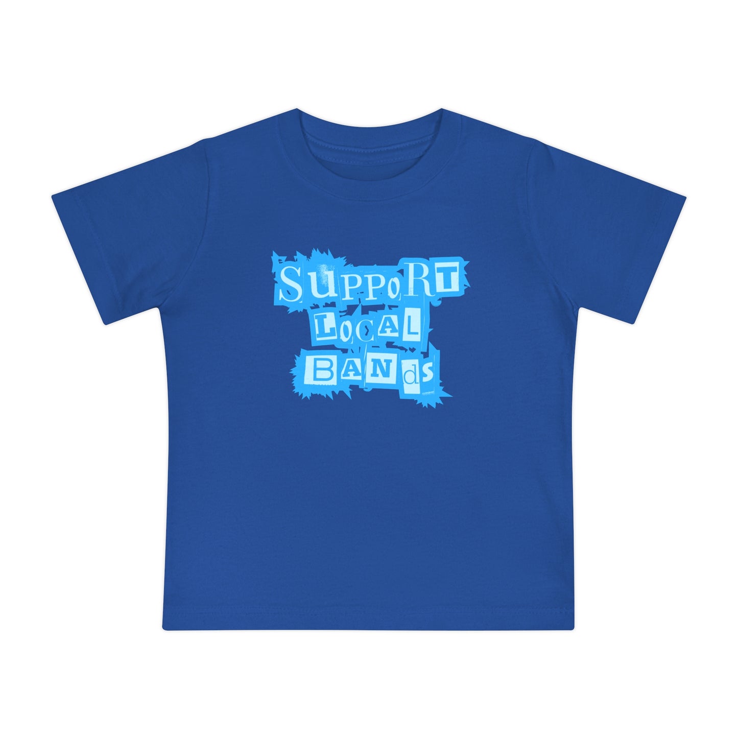 Rustic Support Local Bands - Unisex Baby/Toddler - on Light & Dark Tees👕