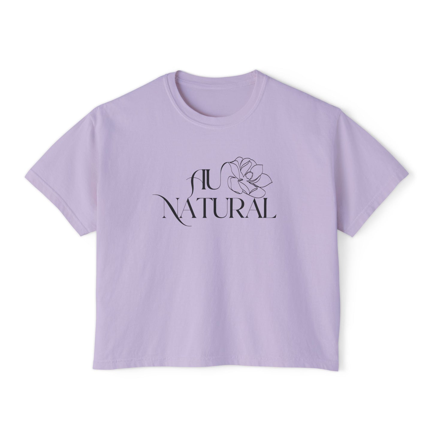 Au Natural - Woman's Boxy Tee π