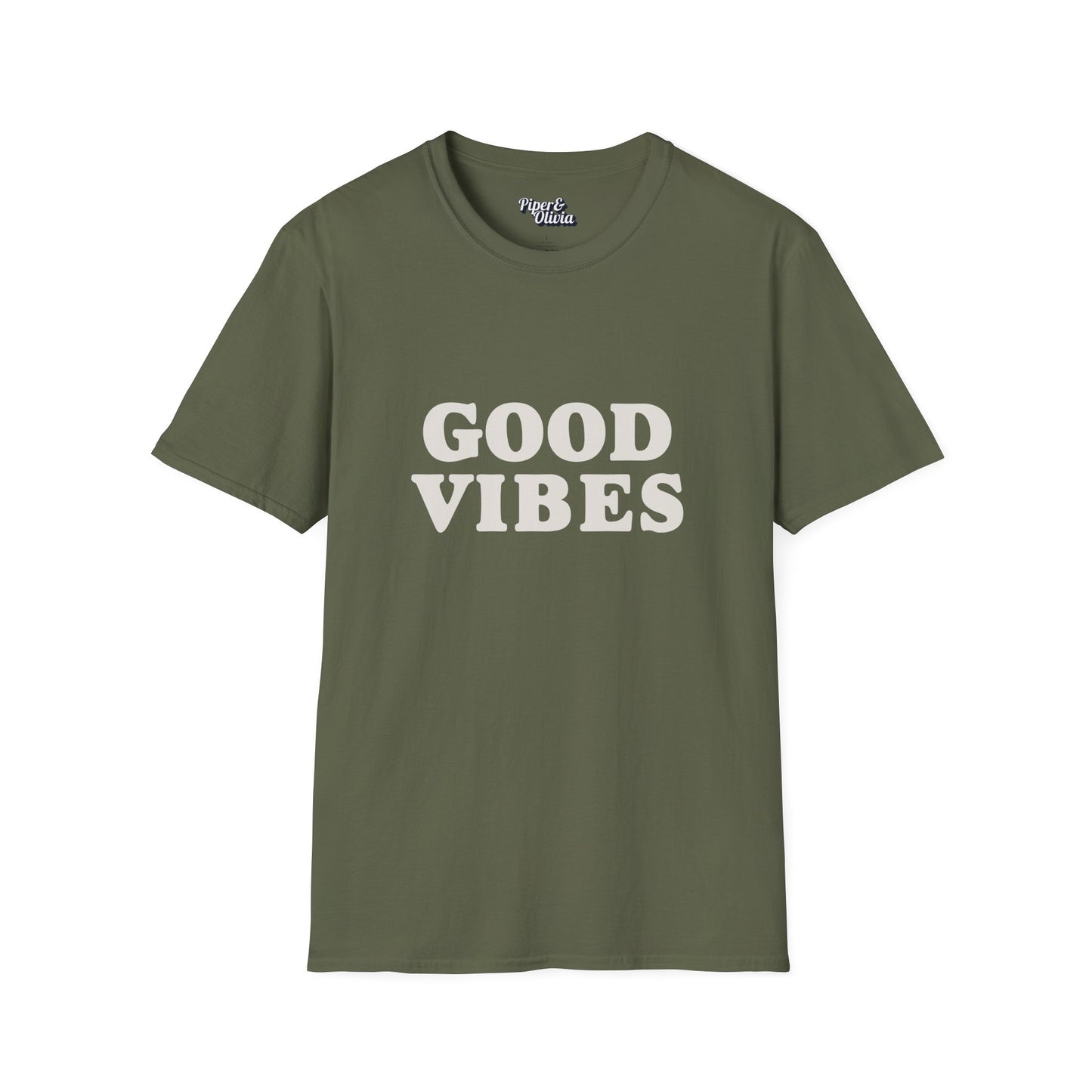 Good Vibes - Unisex - On Dark and Light Colored Tee๐