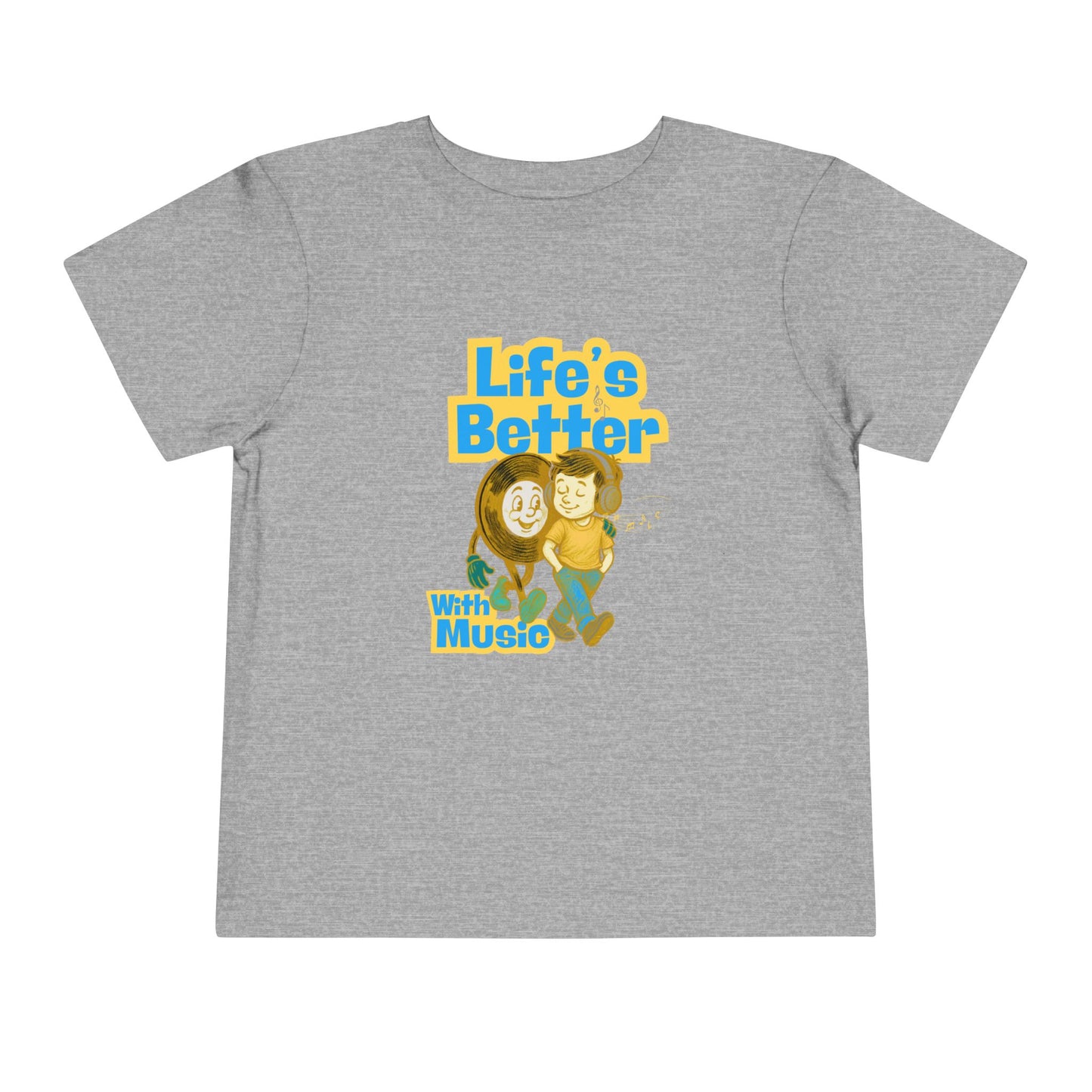 Life's Better - Unisex Toddler/Kid - Front Print on Light & Dark Tees 👕
