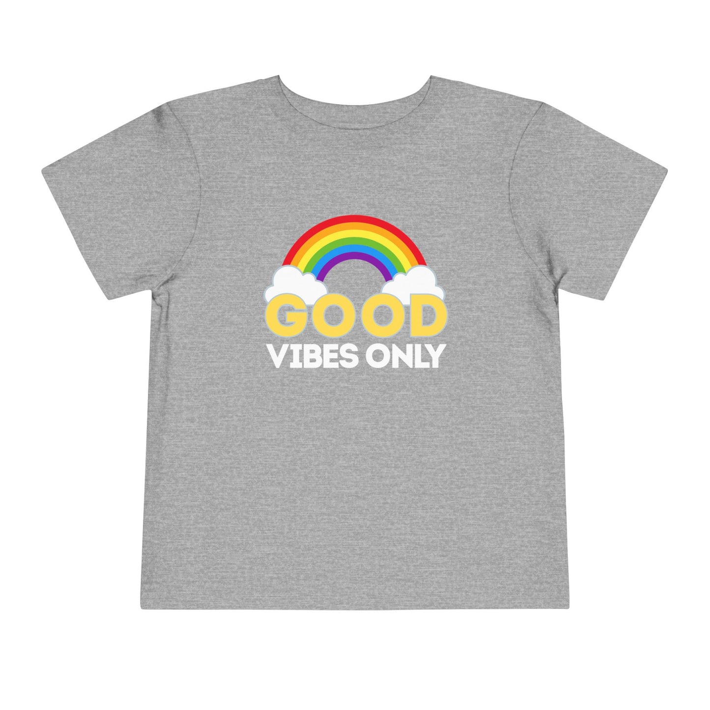 Good Vibes - Unisex Toddler/Kid - Front Print on Light & Dark Tees👕
