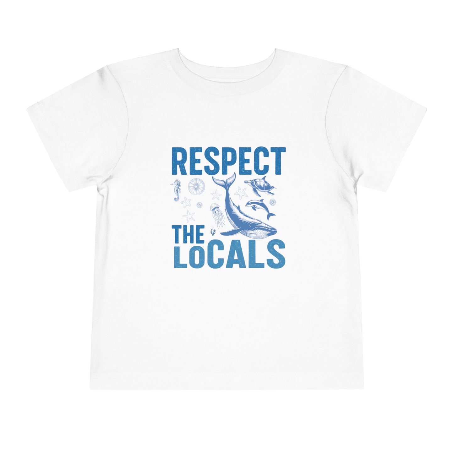 Respect Locals - Front Print on Light & Dark Tees ๐