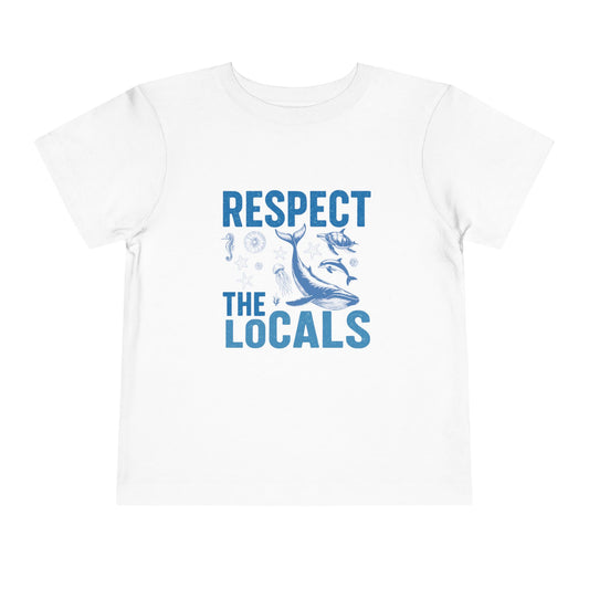 Respect Locals - Front Print on Light & Dark Tees 👕