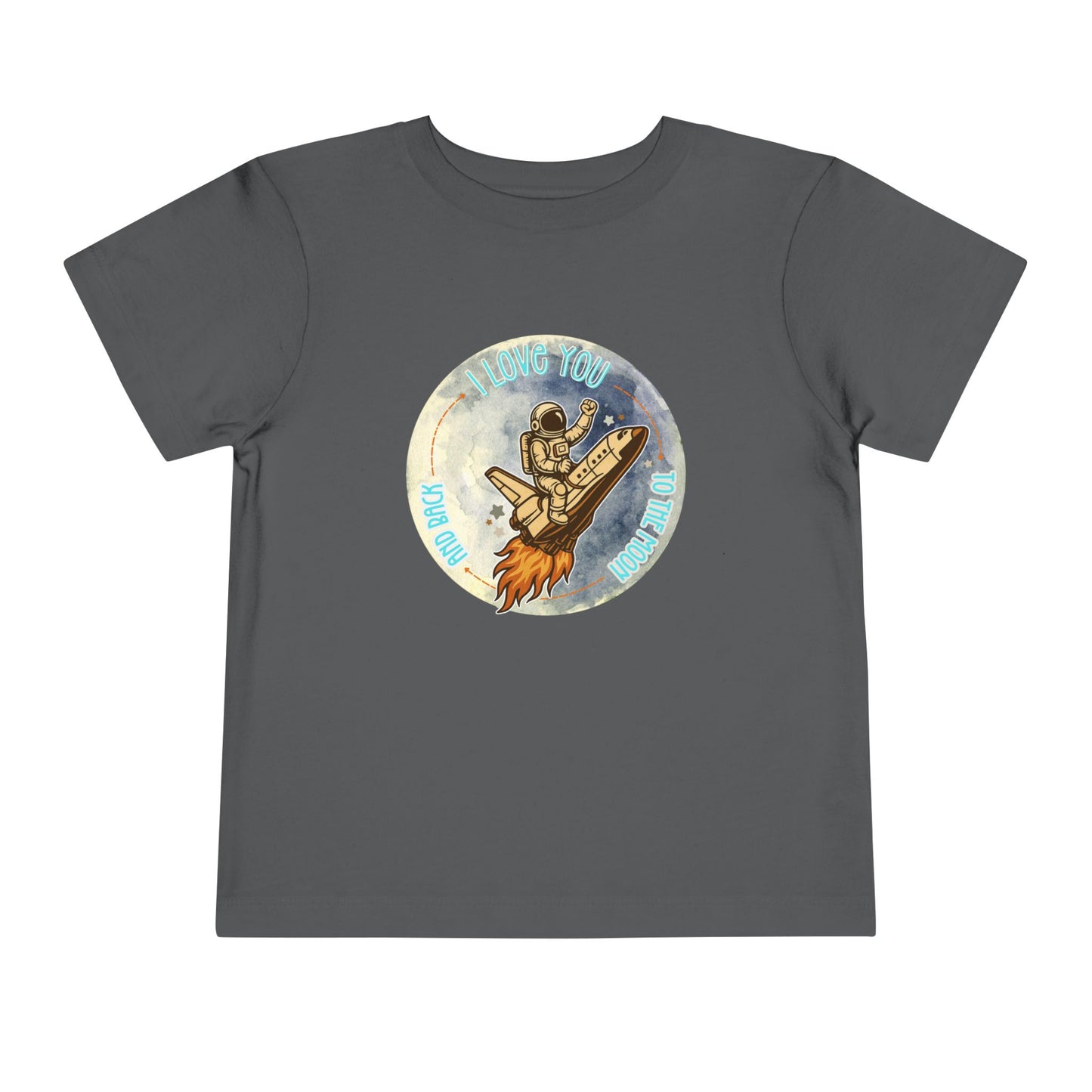 To The Moon - Unisex Toddler/Kid - Front Print on Light & Dark Tees 👕