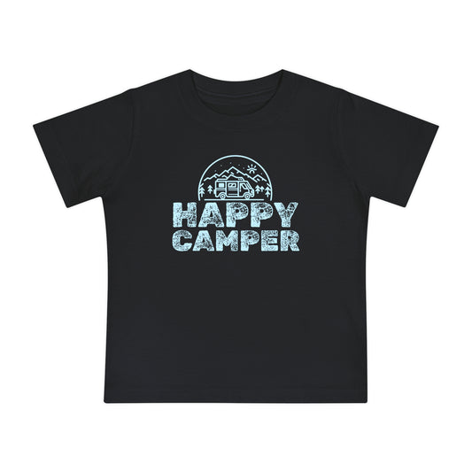 Happy Camper - Unisex Baby/Toddler - on Light & Dark Tees👕