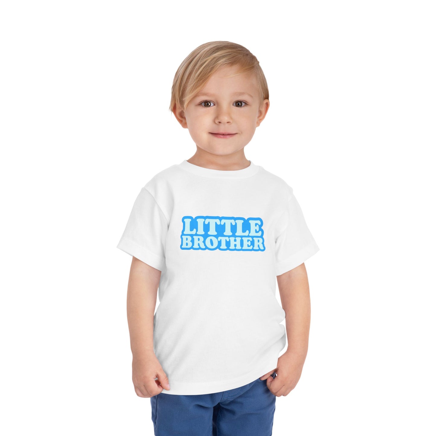 Little Brother - Unisex Toddler/Kid - Front Print on Light & Dark Tees 👕