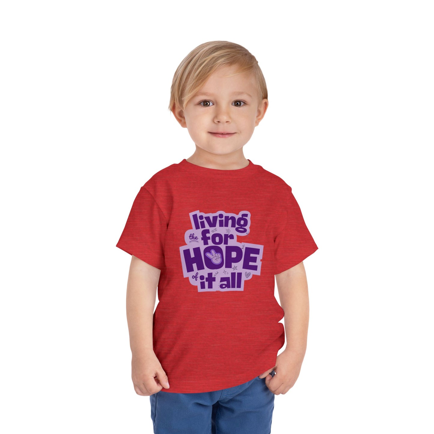 Hope Of It All - Unisex Toddler/Kid - Front Print on Light & Dark Tees 👕