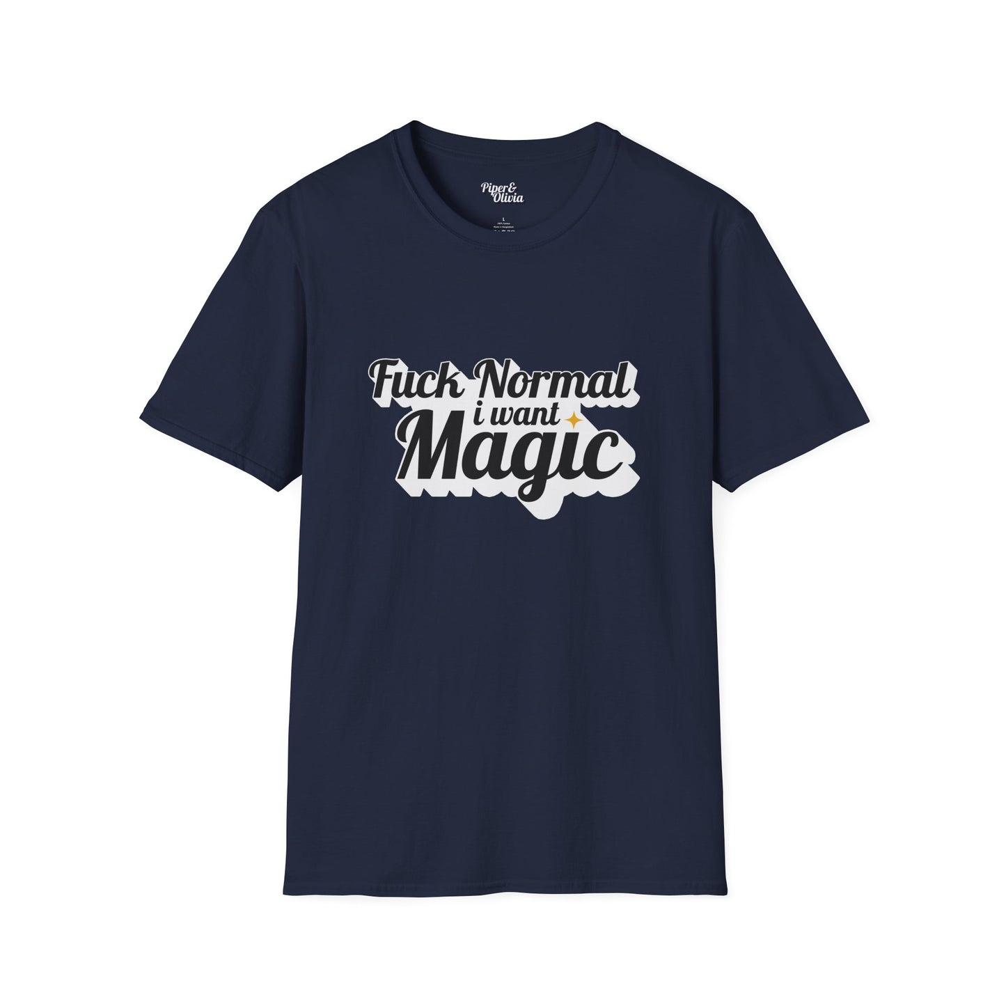 F Normal - Unisex - On Dark and Light Colored Tee๐