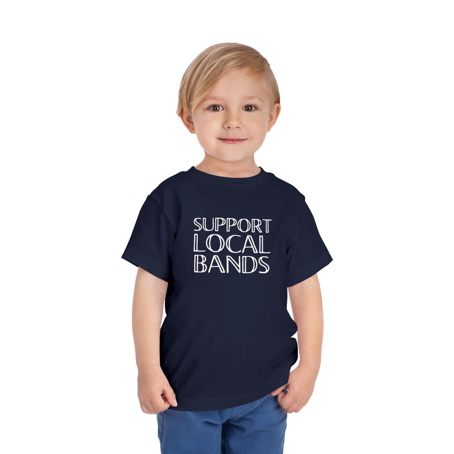 Support Local Bands - Unisex Toddler/Kid - Front Print on Light & Dark Tees👕