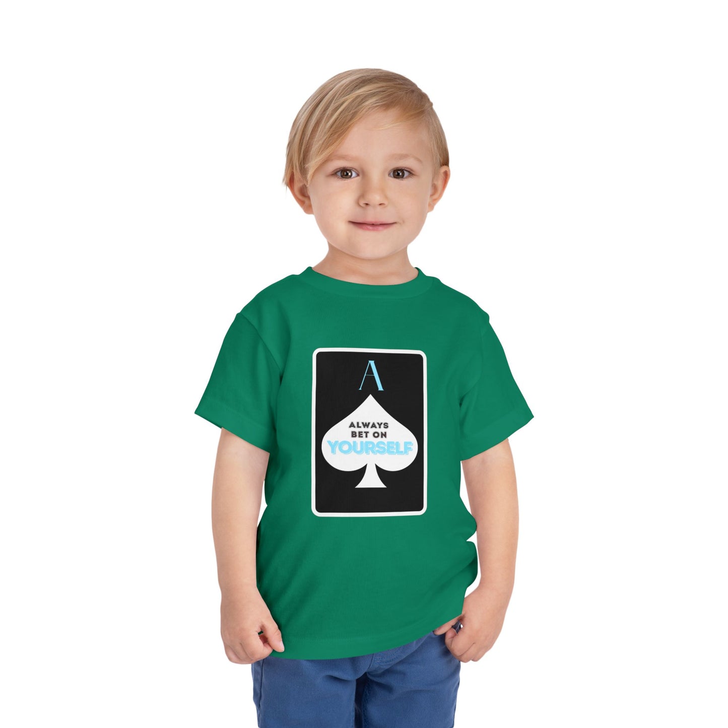 Bet On Yourself - Unisex Toddler/Kid - Front Print on Light & Dark Tees👕