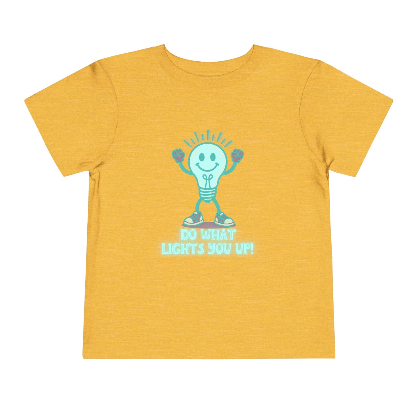 Lights You Up - Unisex Toddler/Kid - Front Print on Light & Dark Tees 👕