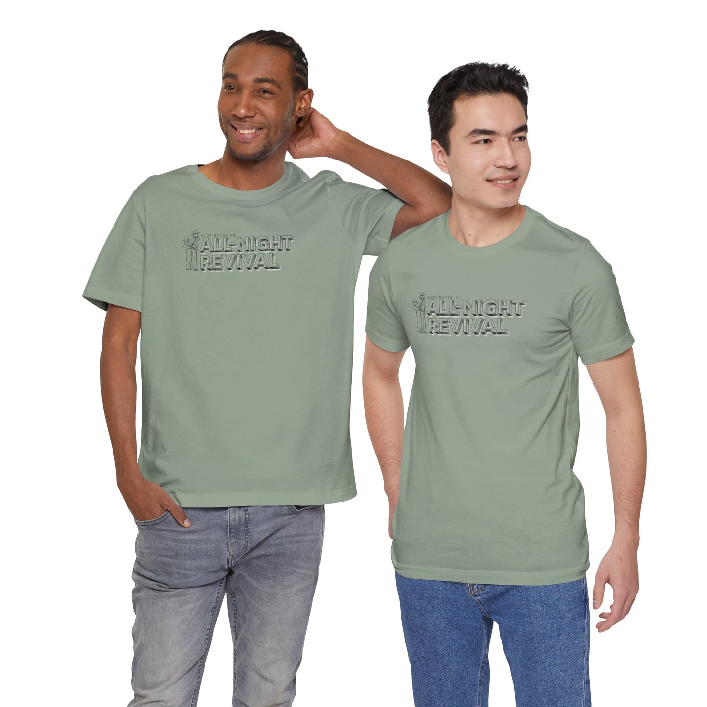 All Night Revival - Unisex Fit - Dark & Light Tees π