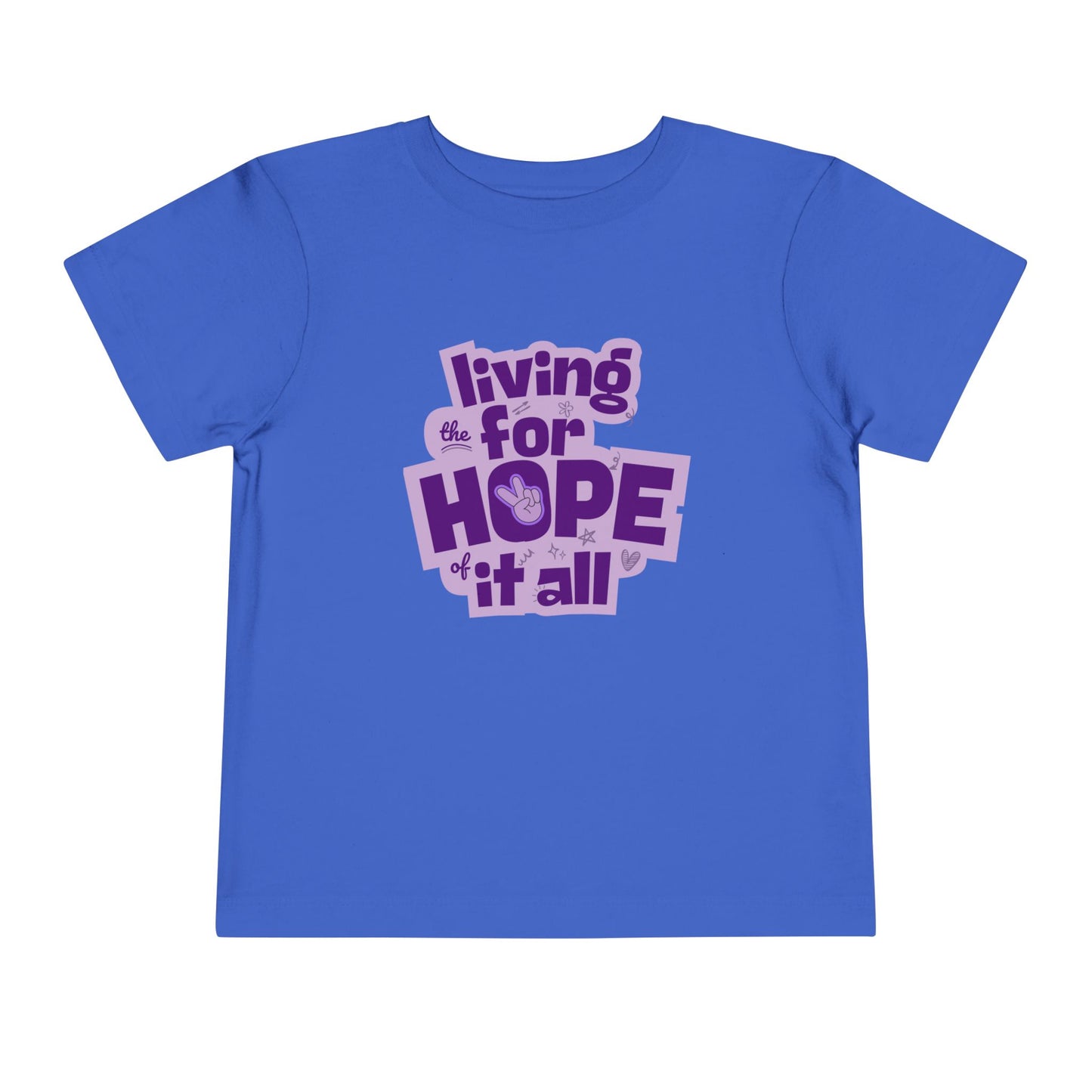 Hope Of It All - Unisex Toddler/Kid - Front Print on Light & Dark Tees 👕