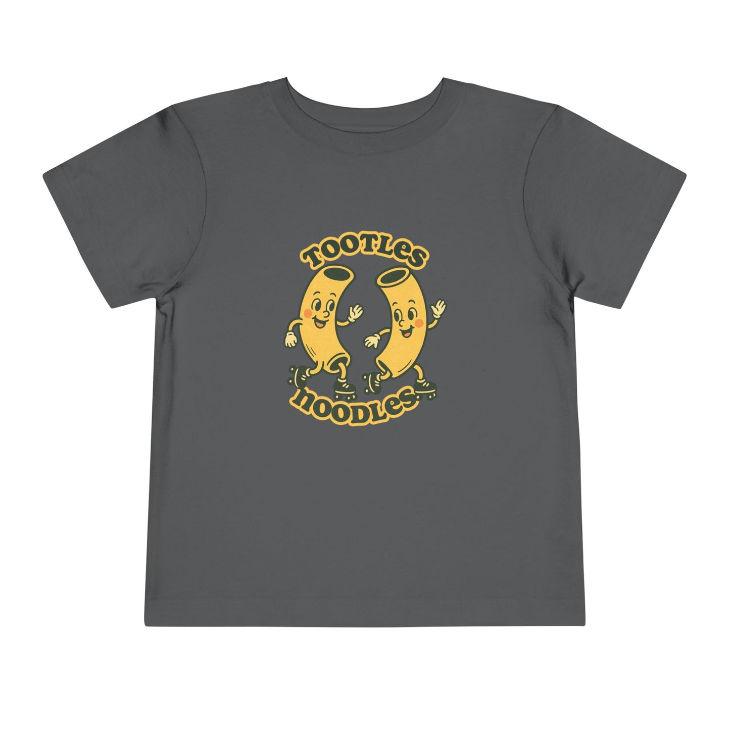 Tootles Noodles - Unisex Toddler/Kid - Front Print on Light & Dark Tees 👕
