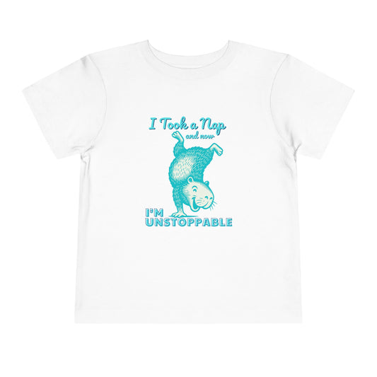 Unstoppable - Unisex Toddler/Kid - Front Print on Light & Dark Tees 👕