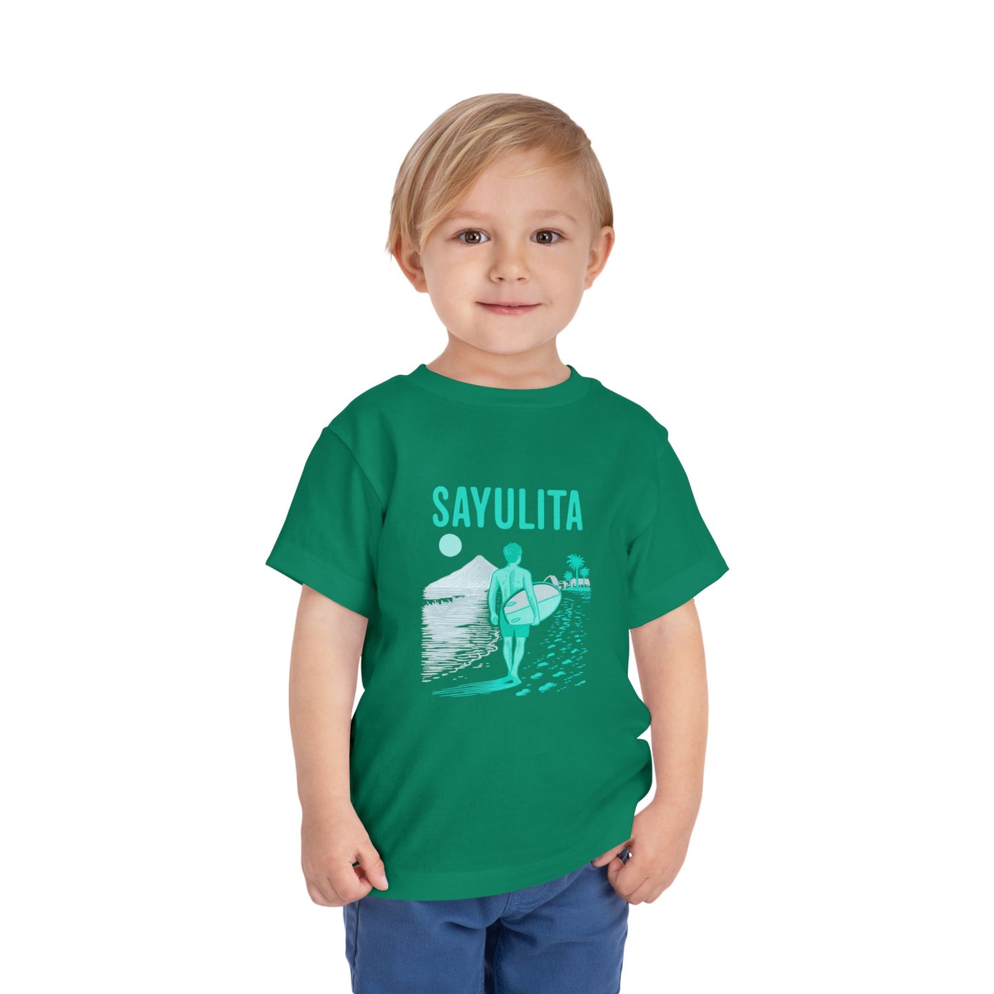 Sayulita- Unisex Toddler/Kid - Front Print on Light & Dark Tees 👕
