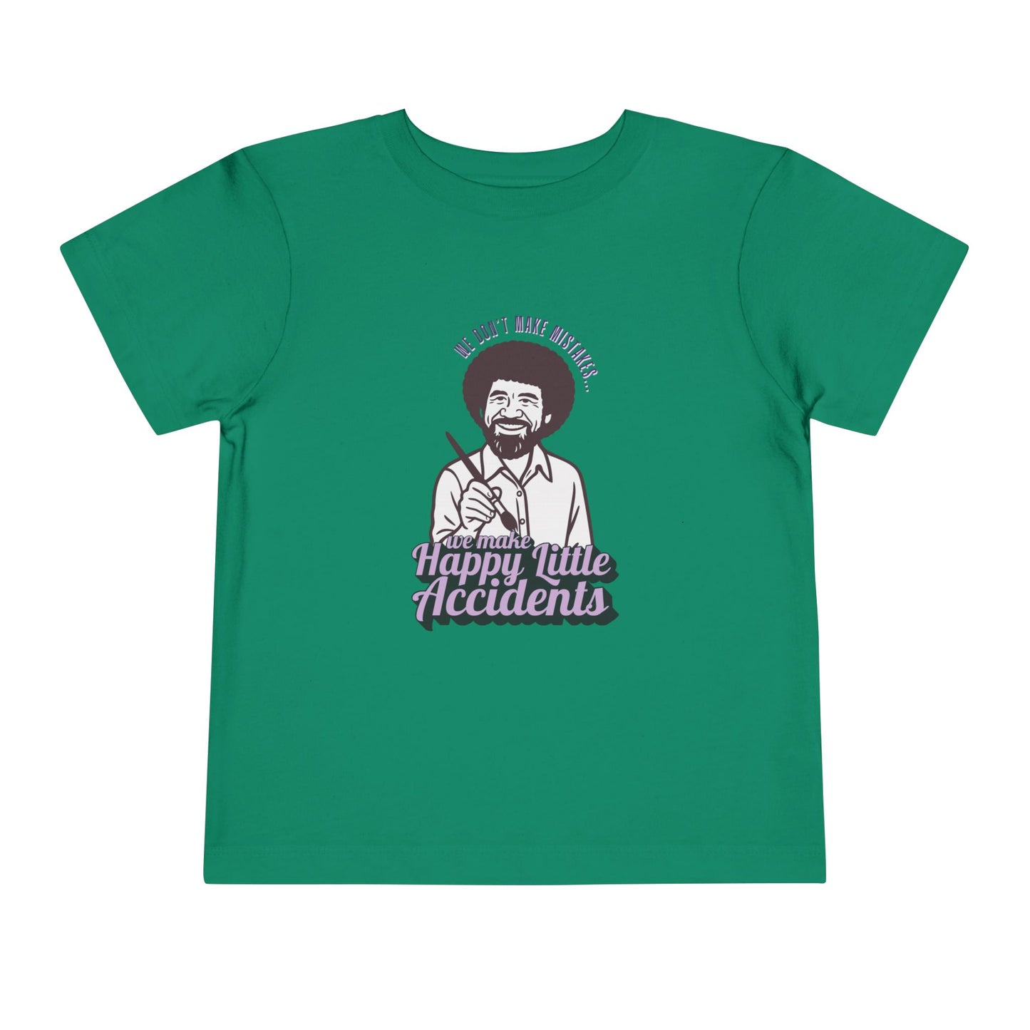 Bob Ross - Unisex Toddler/Kid - Front Print on Light & Dark Tees ๐