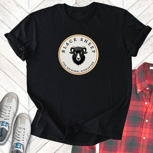 Black Sheep - Unisex - On Dark and Light Colored Tee👕
