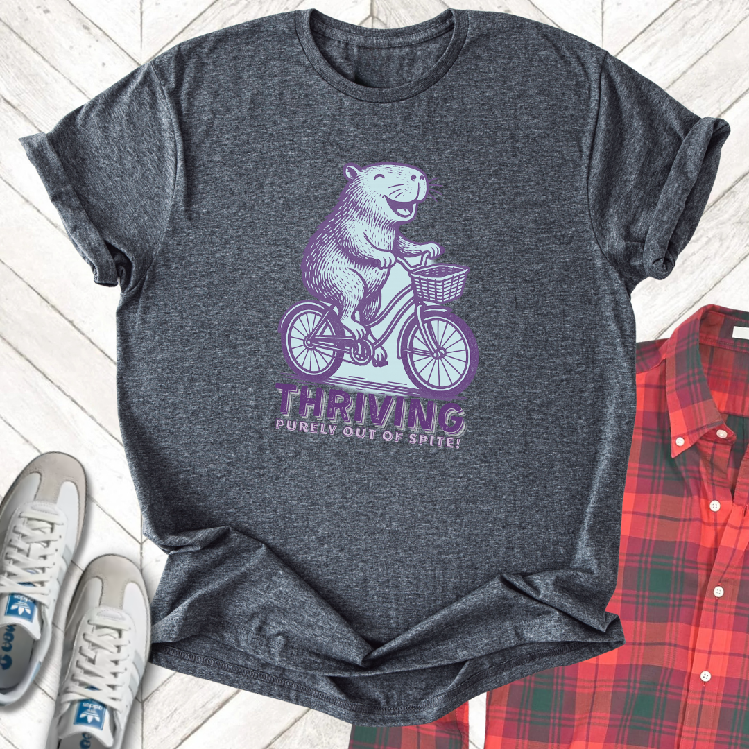 Thriving - Unisex - On Dark and Light Colored Tee๐