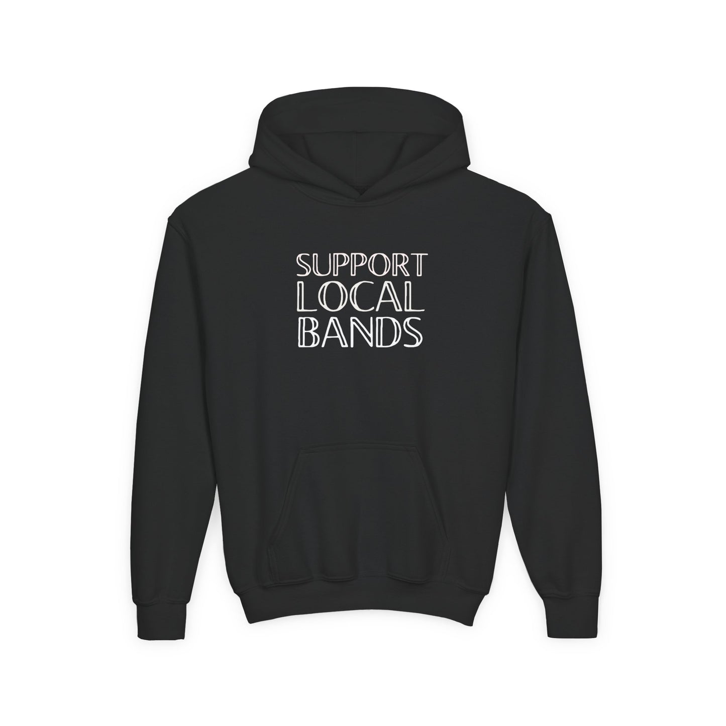 Support Local Bands - Youth Unisex - Hooded Sweatshirt🦘