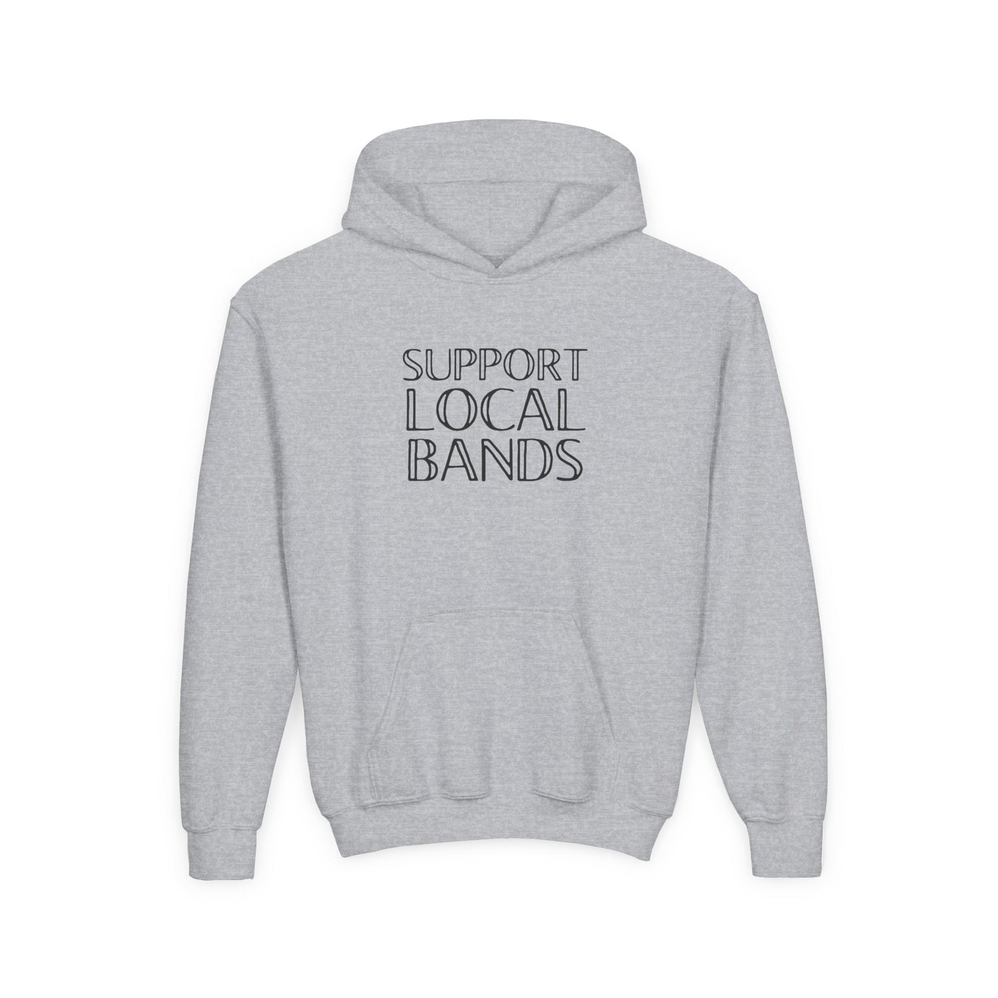 Support Local Bands - Youth Unisex - Hooded Sweatshirt🦘