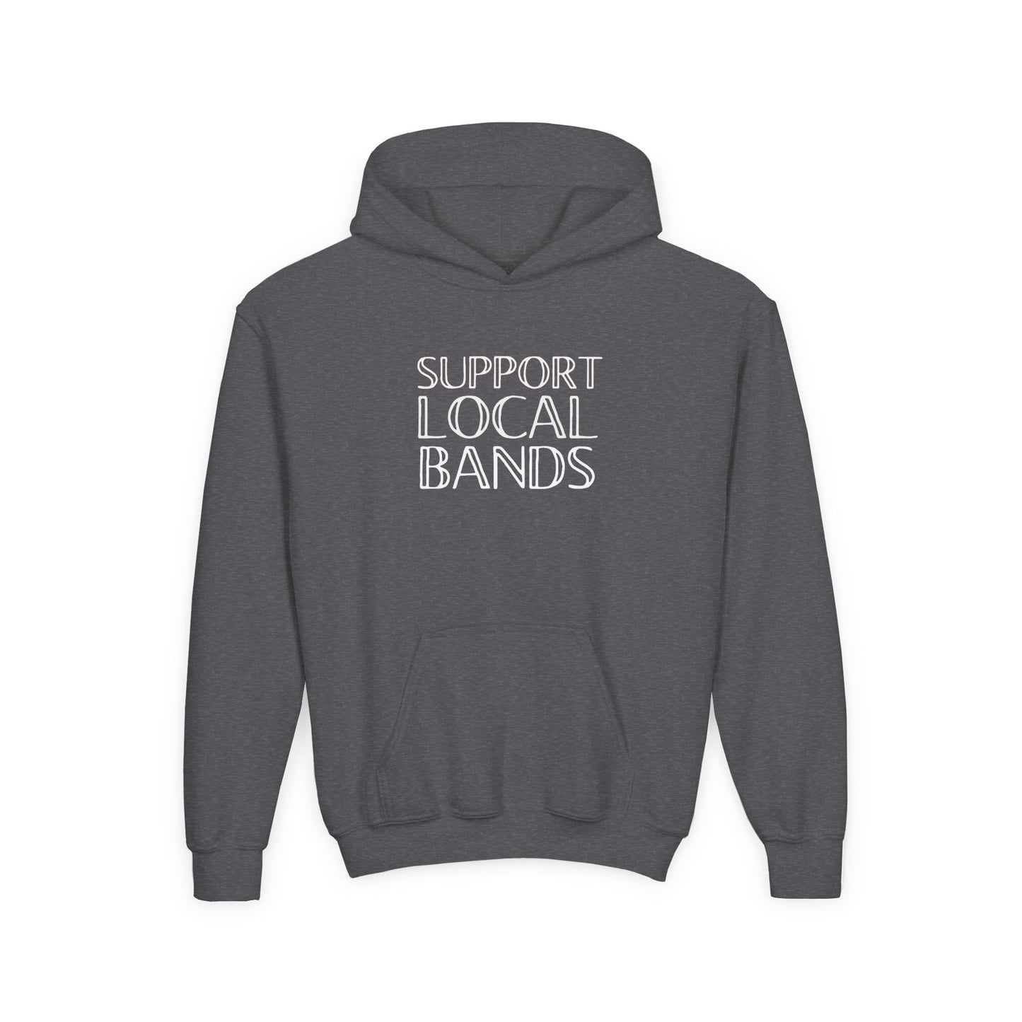 Support Local Bands - Youth Unisex - Hooded Sweatshirt🦘