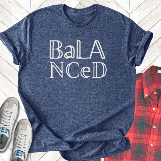 Balanced(ish) - Unisex - On Dark and Light Colored Tee👕