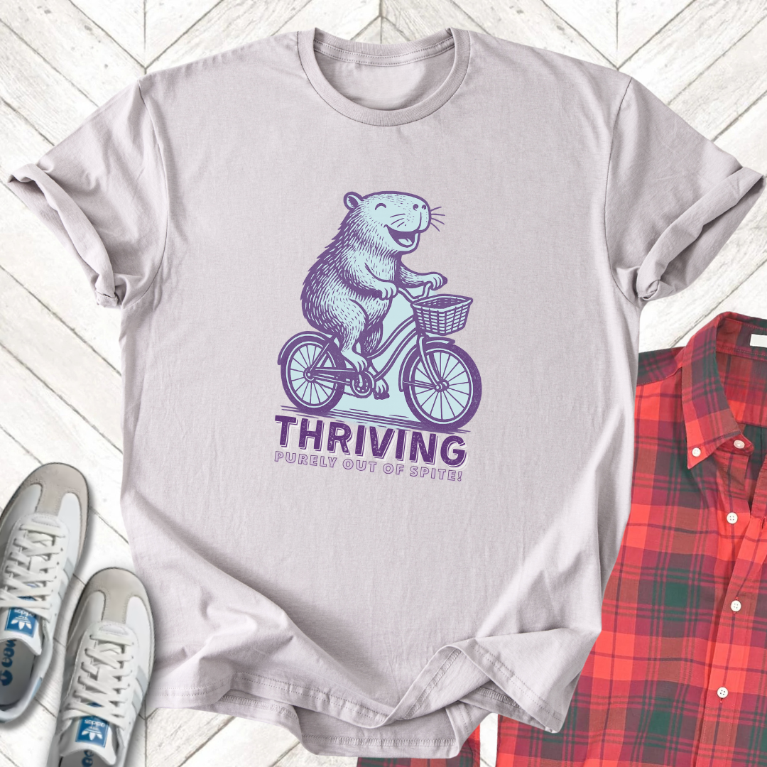 Thriving - Unisex - On Dark and Light Colored Tee๐