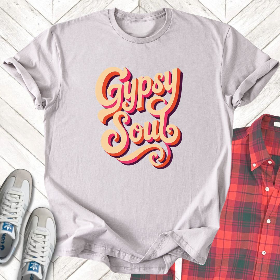 Gypsy Soul - Unisex - On Dark and Light Colored Tee๐
