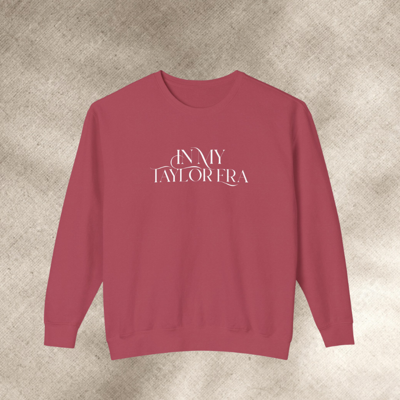 Taylor Era - Unisex - On Dark Lightweight Crewneck Sweatshirt π
