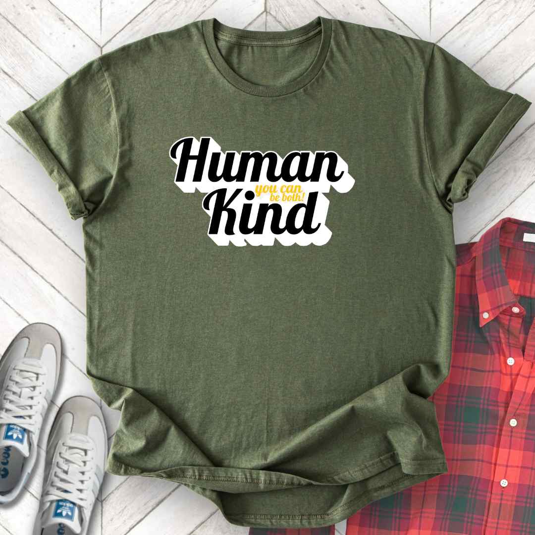 Human Kind - Unisex - On Dark and Light Colored Tee👕