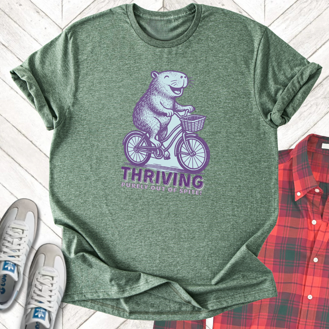Thriving - Unisex - On Dark and Light Colored Tee๐