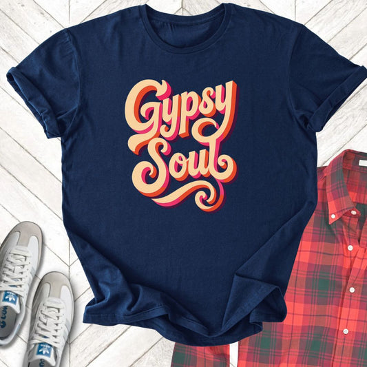 Gypsy Soul - Unisex - On Dark and Light Colored Tee👕