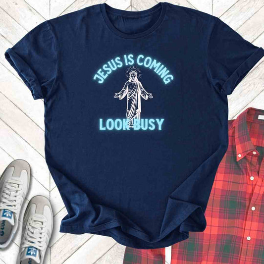Jesus Is Coming - Unisex - On Dark and Light Colored Tee👕