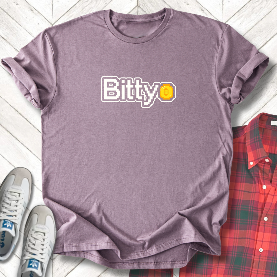 Bitty - Unisex - On Dark and Light Colored Tee👕
