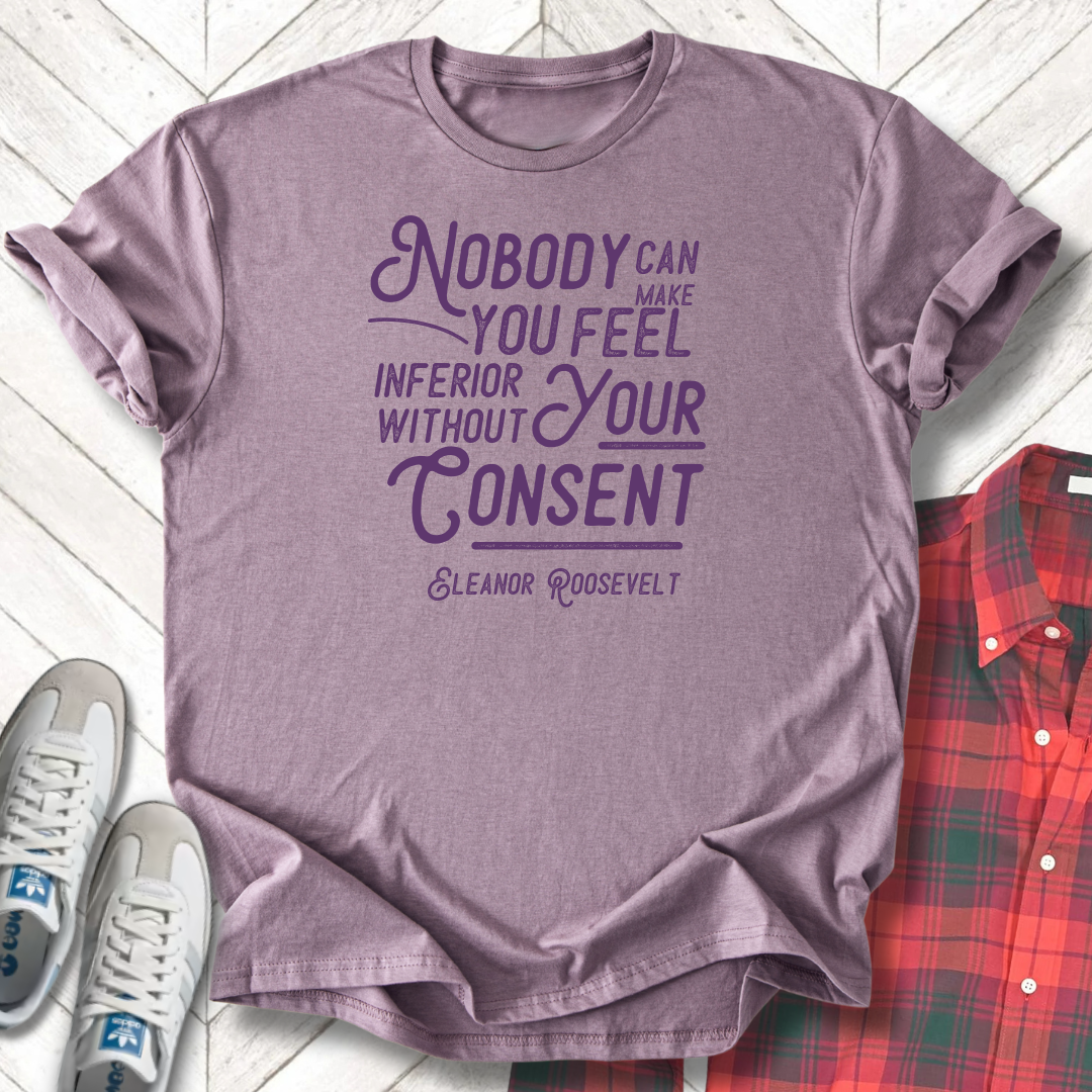 Inferior Without Concent - Unisex - On Dark and Light Colored Tee๐