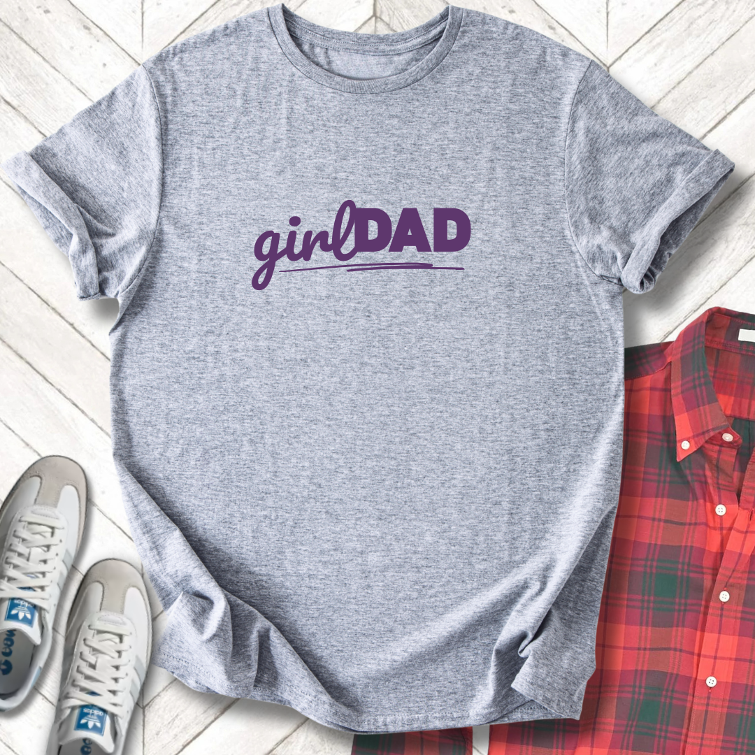 Girl Dad (mixed) - Unisex - On Dark and Light Colored Tee๐